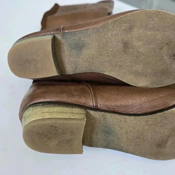 Steve Madden Creation Leather Knee Boots 7.5 - Picture 5 of 10